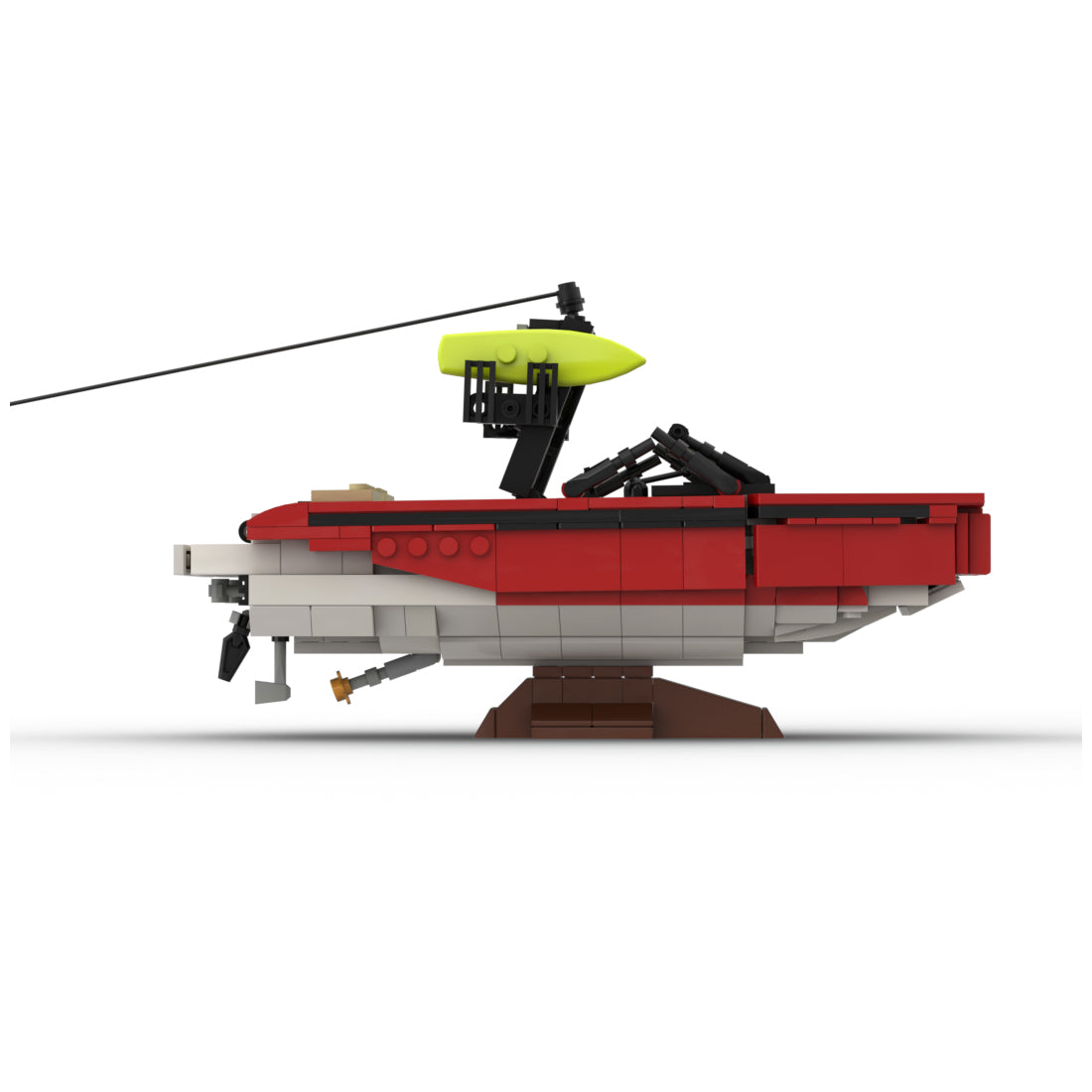 MOC-271820 Wakeboard & Watersport Boat Klemmbausteine