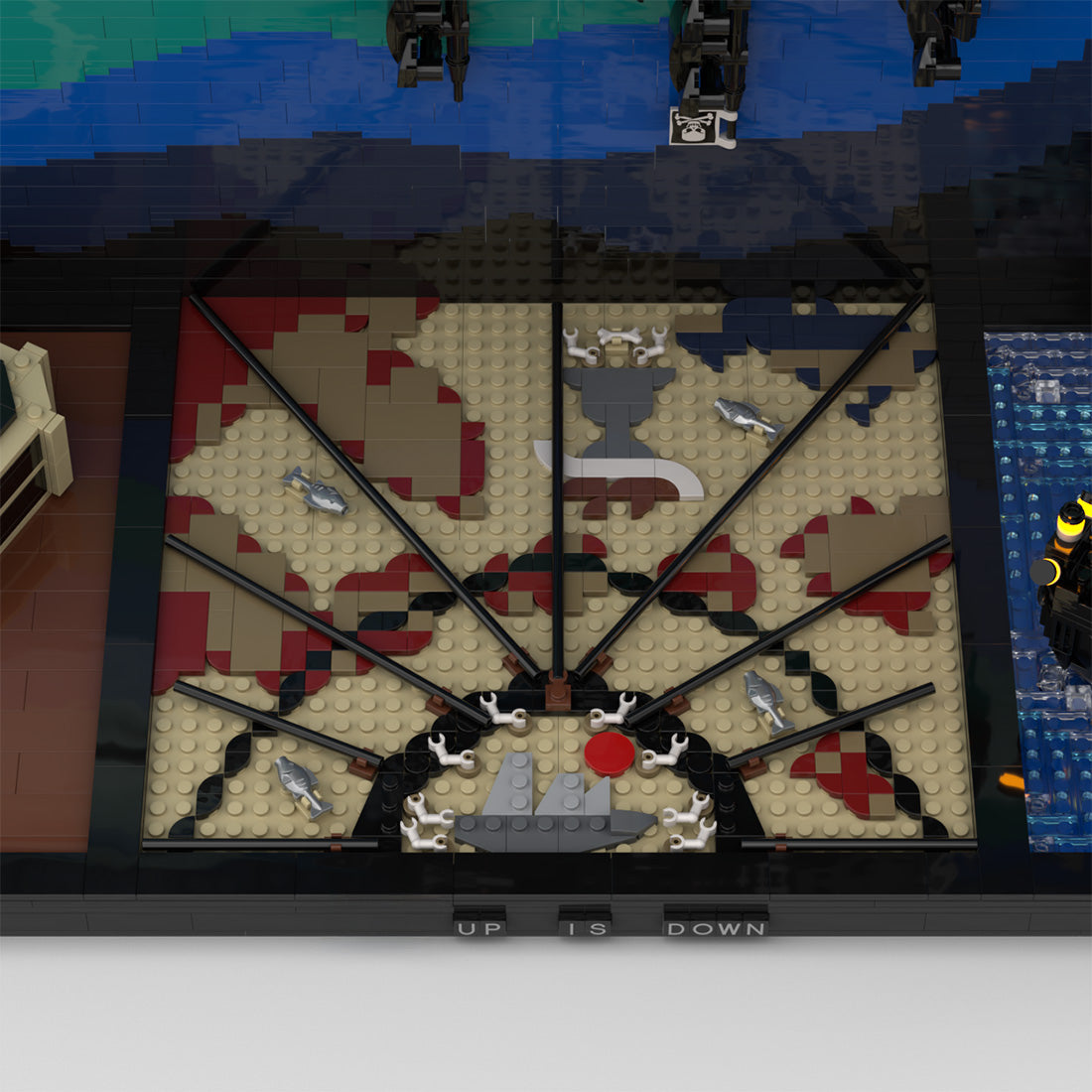 MOC-275983 LEGO Pirates of the Caribbean „Up is Down“-Kunst-MOC Klemmbausteine