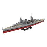 1/300 Scale HMS Hood Battlecruiser Klemmbausteine