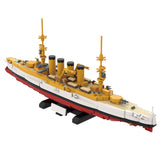 1/300 Scale SMS Scharnhorst Armored Cruiser Klemmbausteine