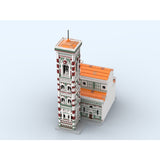 MOC-276345 Teilansicht des Doms von Florenz und Giottos Campanile Klemmbausteine