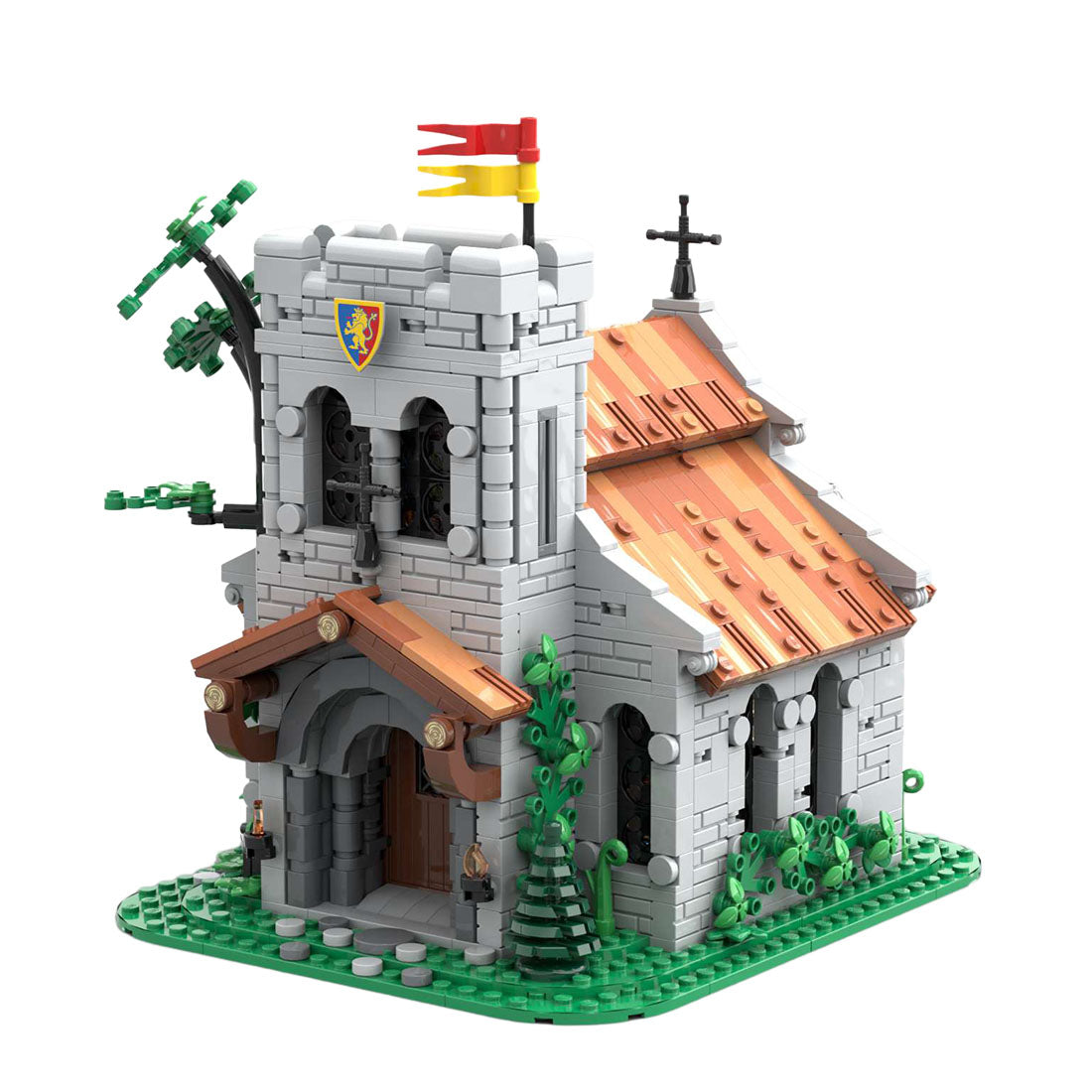 MOC-153931 Kirche der Löwenritter (passend zu 10305) Klemmbausteine