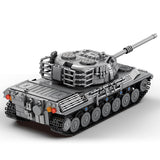 Mocsage Leopard-Panzer im Maßstab 1:26 Klemmbausteine