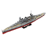1/300 Scale HMS Hood Battlecruiser Klemmbausteine