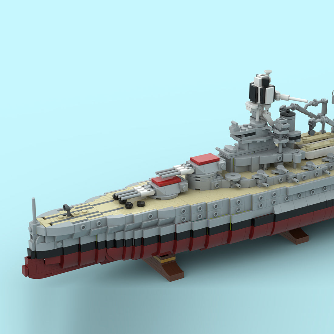 MOC-275741 USS Arizona Klemmbausteine