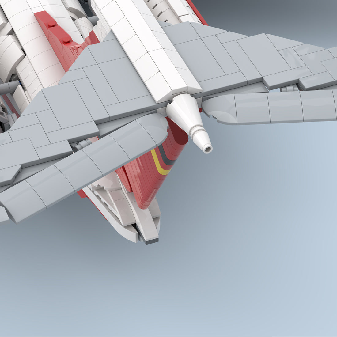 MOC-265945 Il-62 - Interflug Klemmbausteine