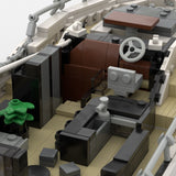 MOC-256391 Luxury Flybridge Yacht Klemmbausteine