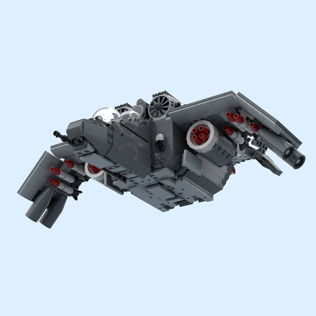 MOC-274653 Valkyrie aus Warhammer 40K Klemmbausteine