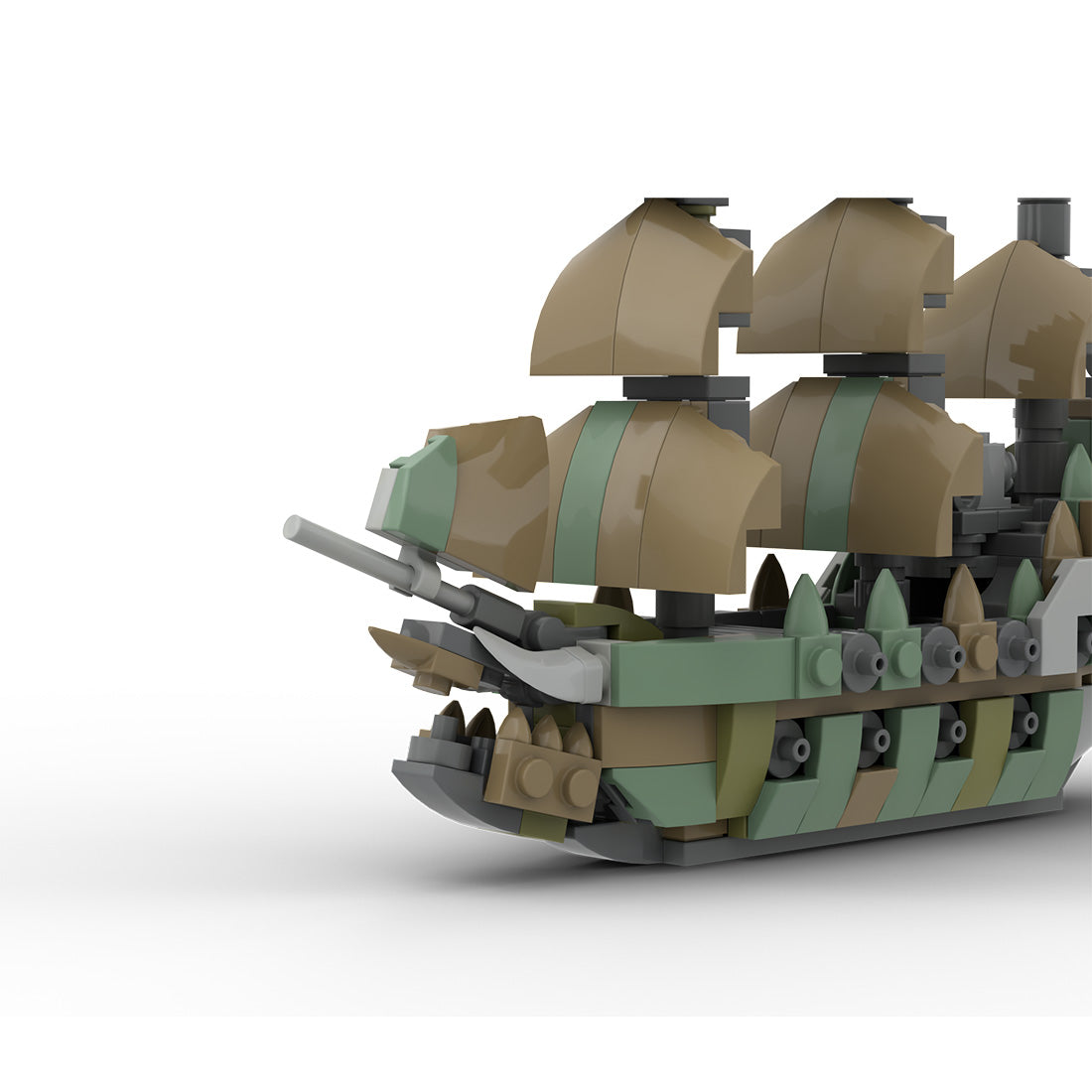 MOC-275987 LEGO Pirates of the Caribbean – Mini-Schiff „Flying Dutchman“ Klemmbausteine