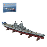 MOC-270039 Schlachtschiff der Iowa-Klasse Klemmbausteine