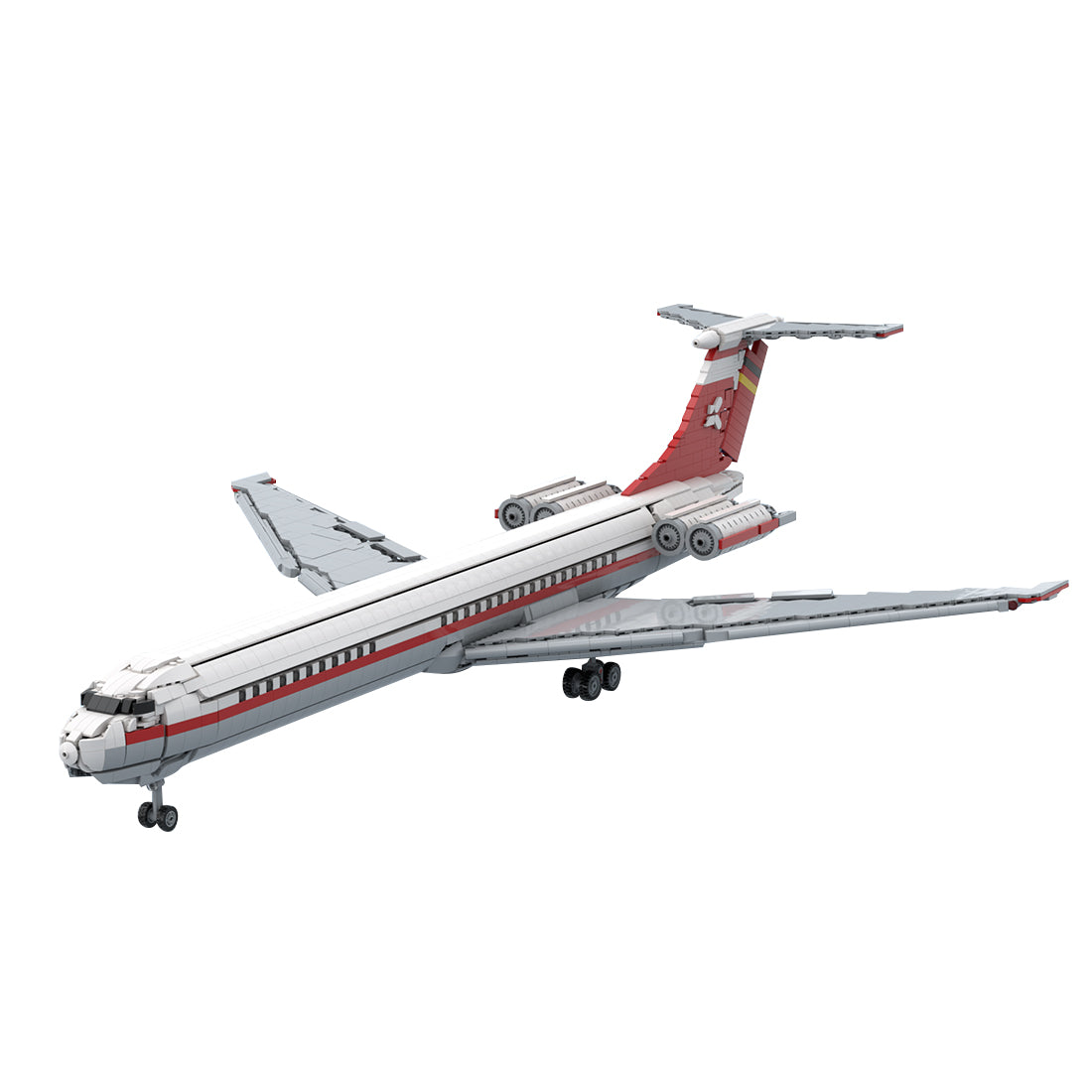 MOC-265945 Il-62 - Interflug Klemmbausteine
