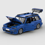 MOC-159092 Audi RS 2 Blue Klemmbausteine
