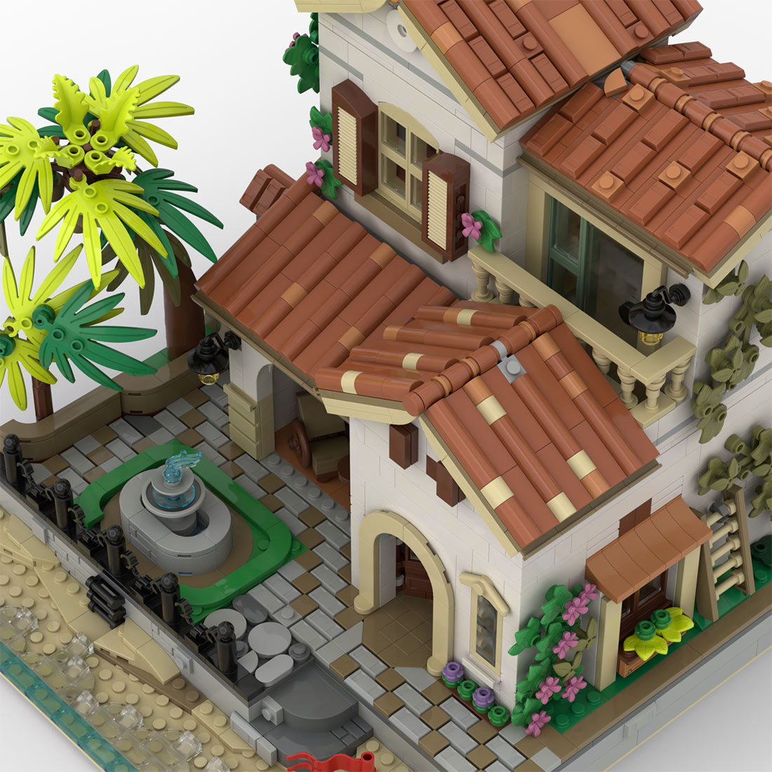 MOC-262153 Riviera Coastal Residence Klemmbausteine