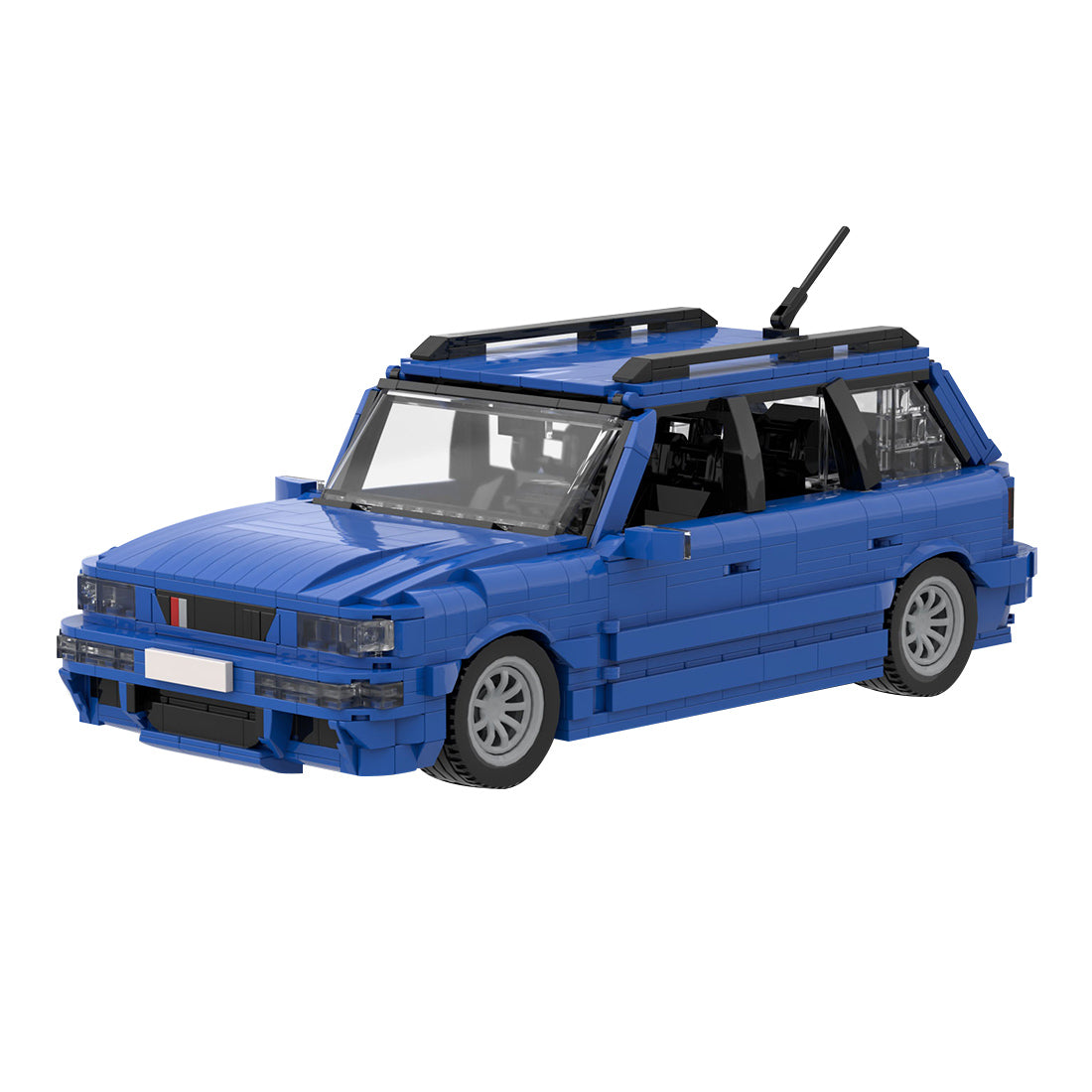 MOC-159092 Audi RS 2 Blue Klemmbausteine