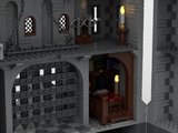 MOC-143001 Red Lions Castle II Klemmbausteine