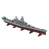 MOC-270039 Schlachtschiff der Iowa-Klasse Klemmbausteine