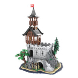 MOC-227229 Medieval Rock Tower Klemmbausteine