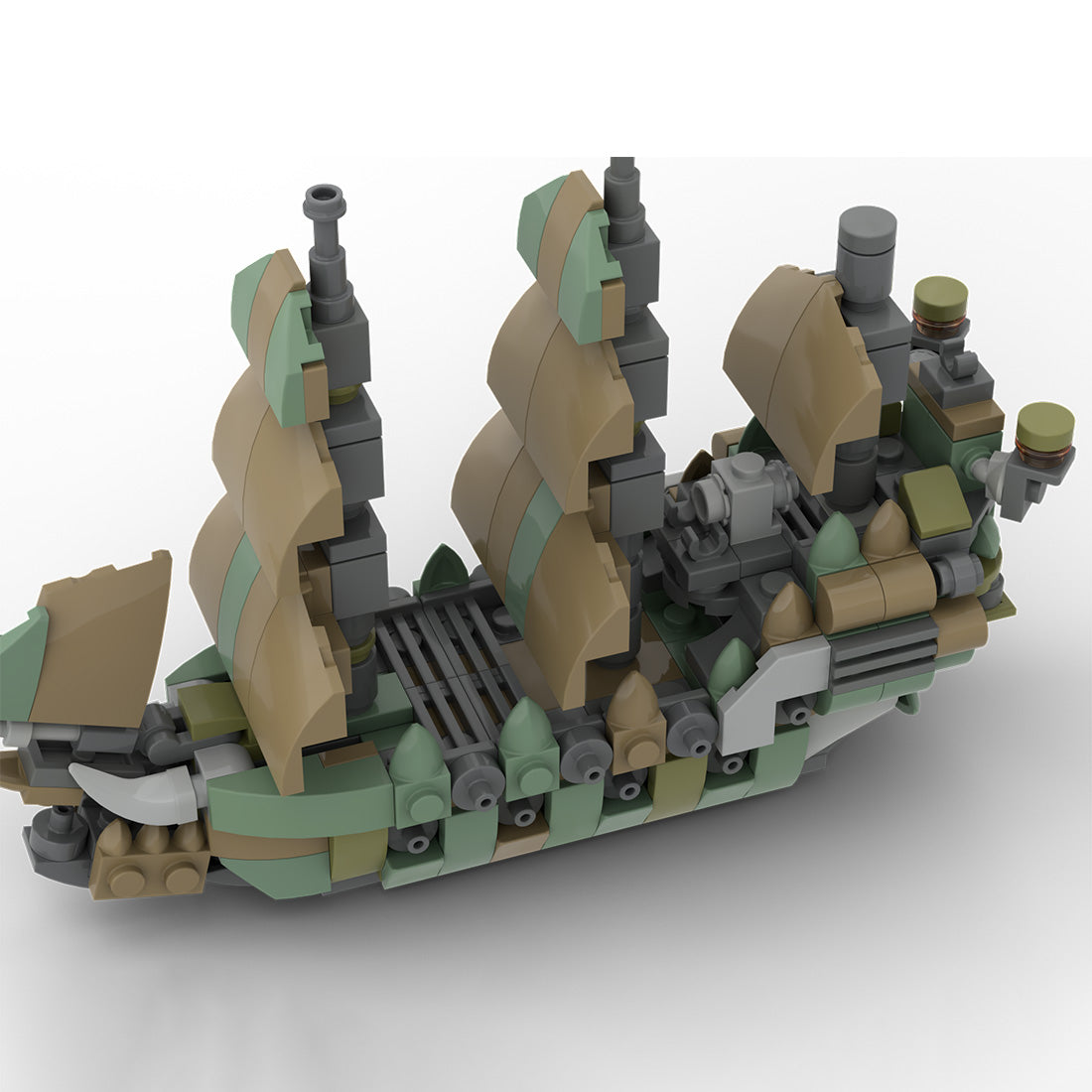 MOC-275987 LEGO Pirates of the Caribbean – Mini-Schiff „Flying Dutchman“ Klemmbausteine