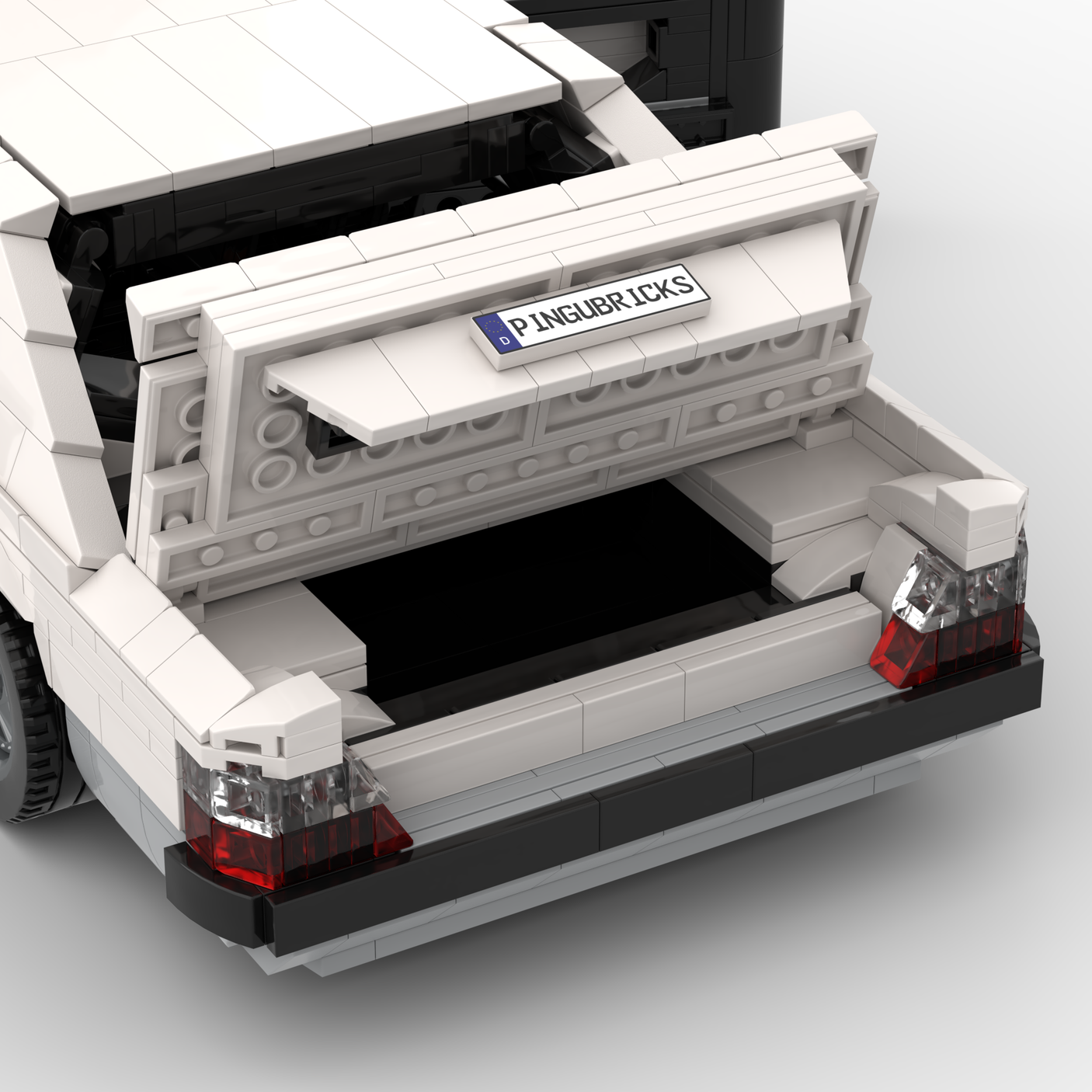 Deutsches Grand-Touring-Coupé der 1980er Jahre Klemmbausteine(GoBricks)