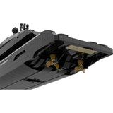 MOC - 164800 Midi - Scale Yacht Klemmbausteine - LesDiy - Klemmbausteine