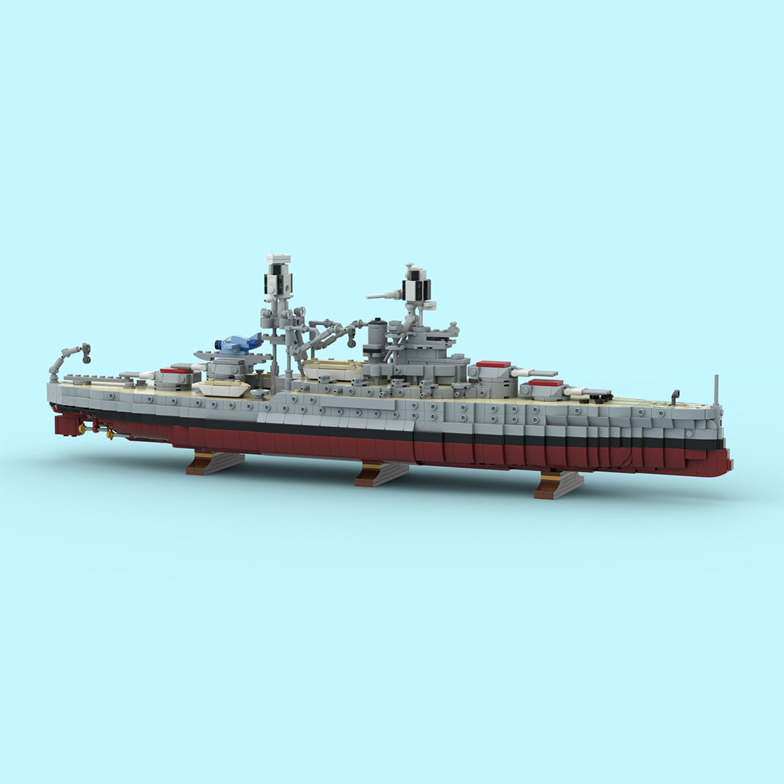 MOC-275741 USS Arizona Klemmbausteine