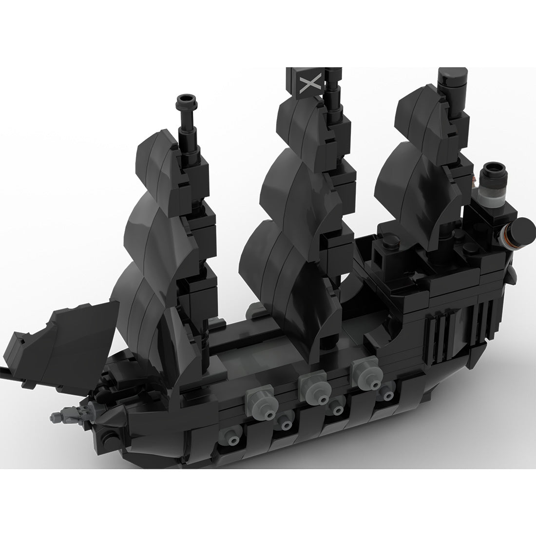 MOC-275988 LEGO Pirates of the Caribbean – Mini-Schiff „Black Pearl“ Klemmbausteine