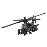 AH - 64 Apache Helicopter Klemmbausteine - LesDiy - Klemmbausteine