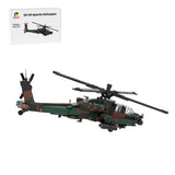 AH - 64 Apache Helicopter Klemmbausteine - LesDiy - Klemmbausteine