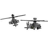 AH - 64 Apache Helicopter Military Klemmbausteine - LesDiy - Klemmbausteine