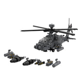 AH64E Apache Airplane Klemmbausteine - LesDiy - Klemmbausteine