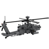AH64E Apache Airplane Klemmbausteine - LesDiy - Klemmbausteine