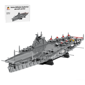 Aircraft Carrier Heinz Wilhelm Guderian Military Klemmbausteine - LesDiy - Klemmbausteine