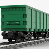 American Four - Axle Open Wagon Klemmbausteine - LesDiy - Klemmbausteine