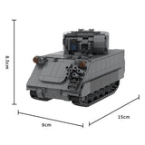 American M - 113 Armored Troop Carrier Klemmbausteine - LesDiy - Klemmbausteine