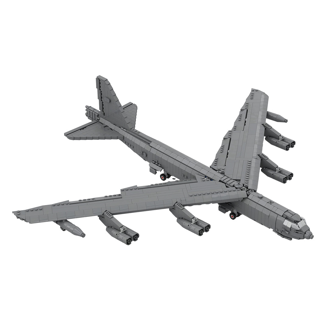 B - 52 Stratofortress Strategic Bomber Klemmbausteine - LesDiy - Klemmbausteine