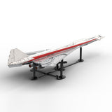 B2707-200 TWA Überschall-Passagierflugzeug 1:80 Klemmbausteine-LesDiy-Klemmbausteine