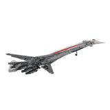 B2707-200 TWA Überschall-Passagierflugzeug 1:80 Klemmbausteine-LesDiy-Klemmbausteine