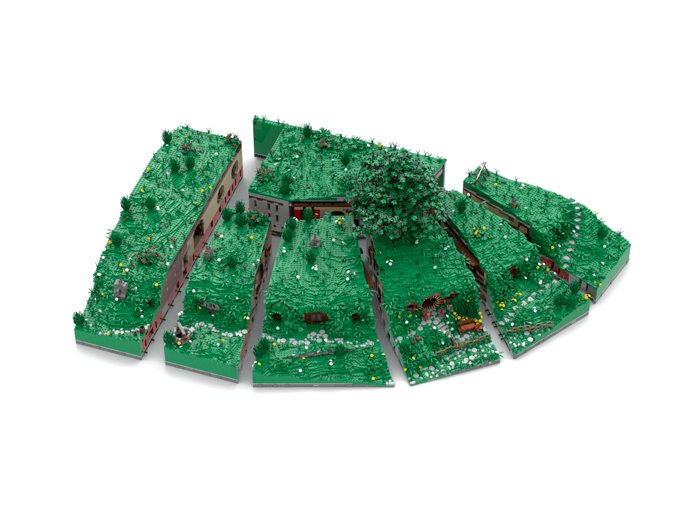 Bag End The First Section Modular Klemmbausteine - LesDiy - Klemmbausteine