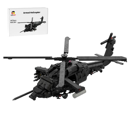 Blackhawk Helicopter Klemmbausteine - LesDiy - Klemmbausteine