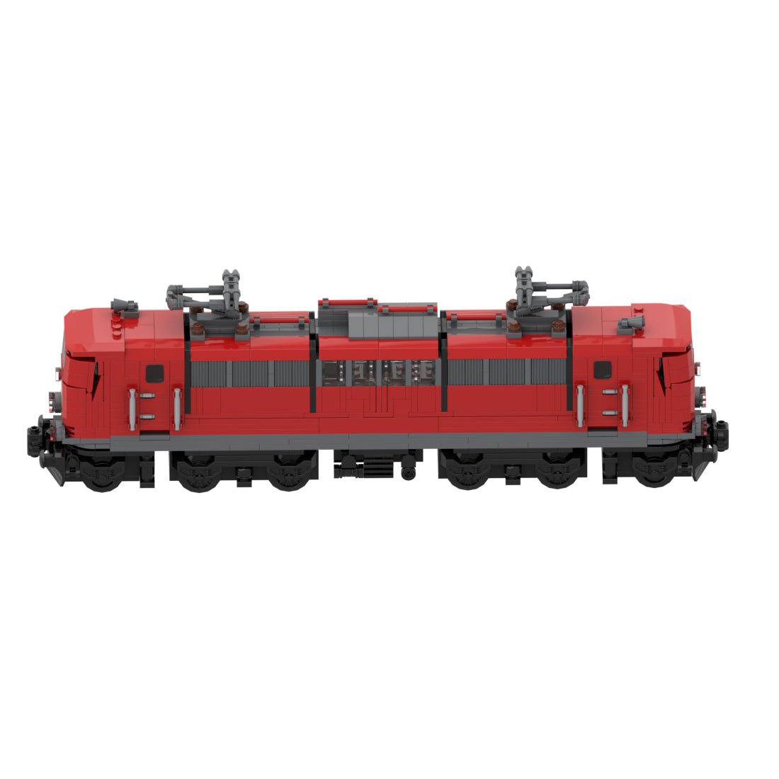 BR-151 Elektrolokomotive für den Schwerlastverkehr Klemmbausteine-LesDiy-Klemmbausteine