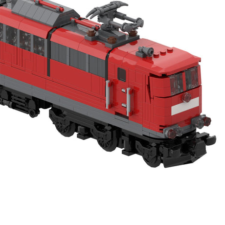 BR-151 Elektrolokomotive für den Schwerlastverkehr Klemmbausteine-LesDiy-Klemmbausteine