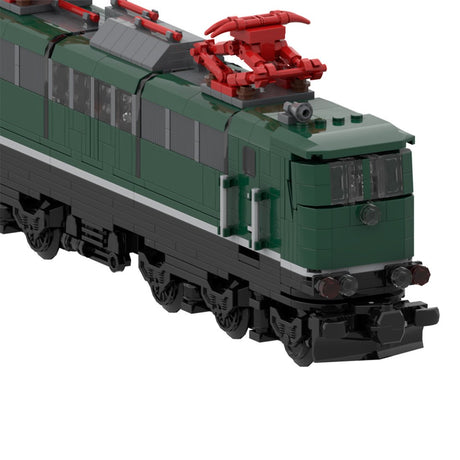 BR-151 Retro-Elektrolokomotive Klemmbausteine-LesDiy-Klemmbausteine
