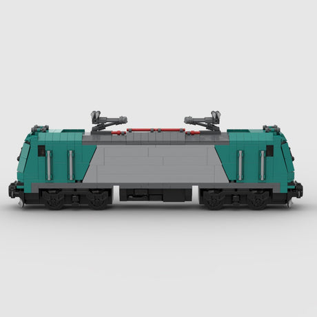 BR - 185 Electric Locomotive Head Klemmbausteine - LesDiy - Klemmbausteine