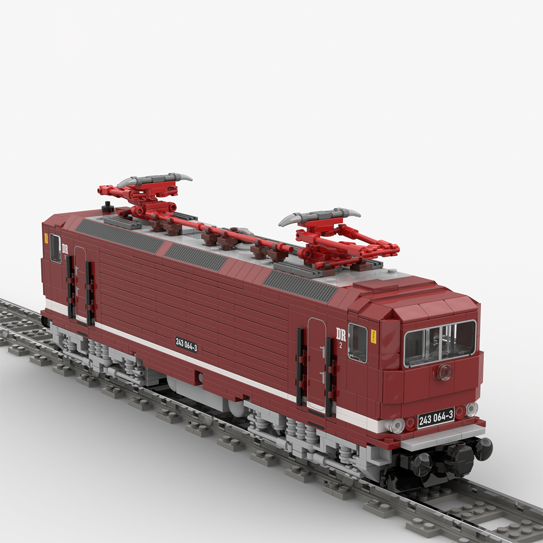 BR243 German Trian Klemmbausteine - LesDiy - Klemmbausteine
