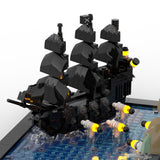 MOC-275985 LEGO Pirates of the Caribbean „Am Ende der Welt“ – Seeschlacht (Die Flying Dutchman gegen die Black Pearl) Klemmbausteine