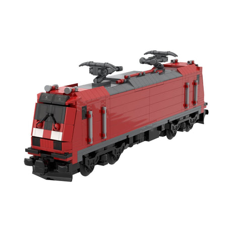 DB-Elektrische Doppelstock-Pendlerlokomotive Klemmbausteine-LesDiy-Klemmbausteine