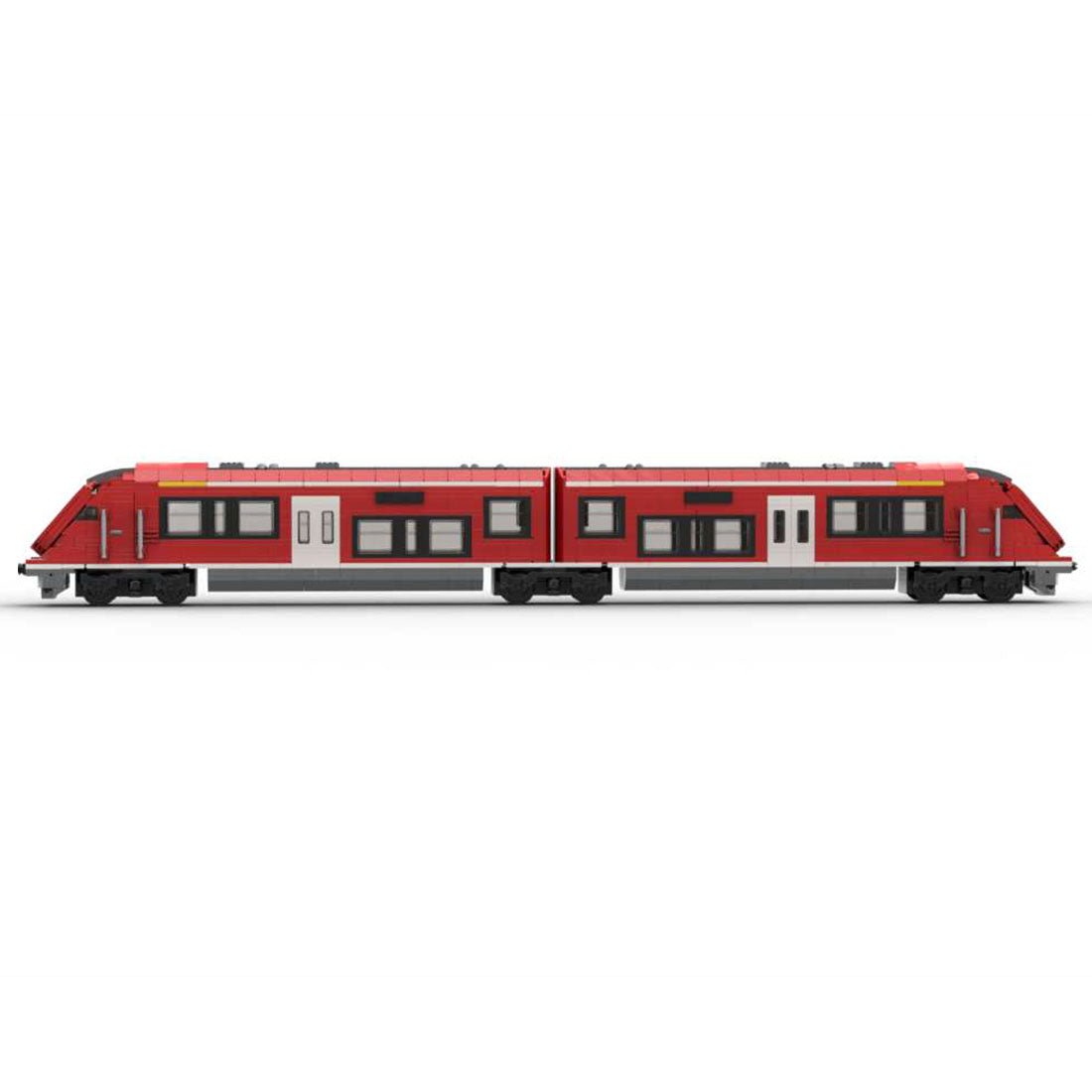 DB Regio BR63 City Express Train Klemmbausteine - LesDiy - Klemmbausteine