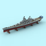MOC-270039 Schlachtschiff der Iowa-Klasse Klemmbausteine