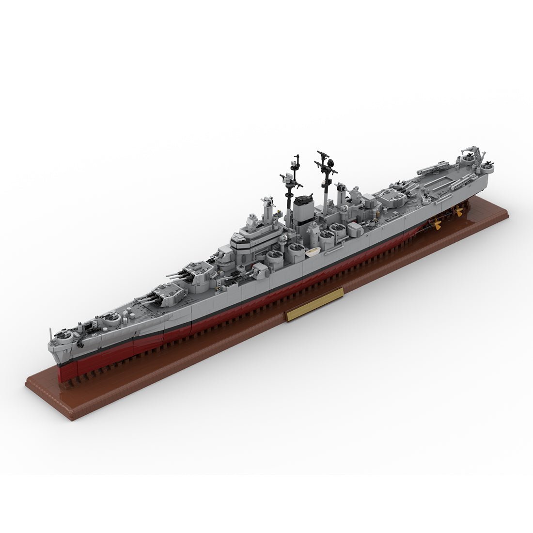 Des Moines class cruiser Klemmbausteine - LesDiy - Klemmbausteine
