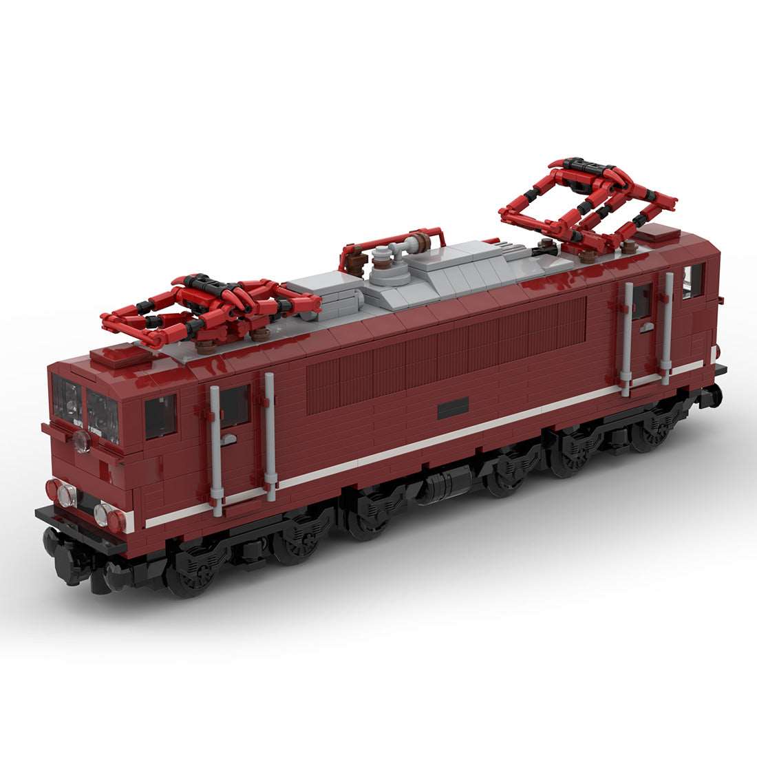 Deutscher Zug DR - 250 Klemmbaustin - Modell - LesDiyproduct_type##